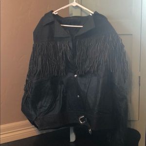 Real leather exotic style jacket (44)